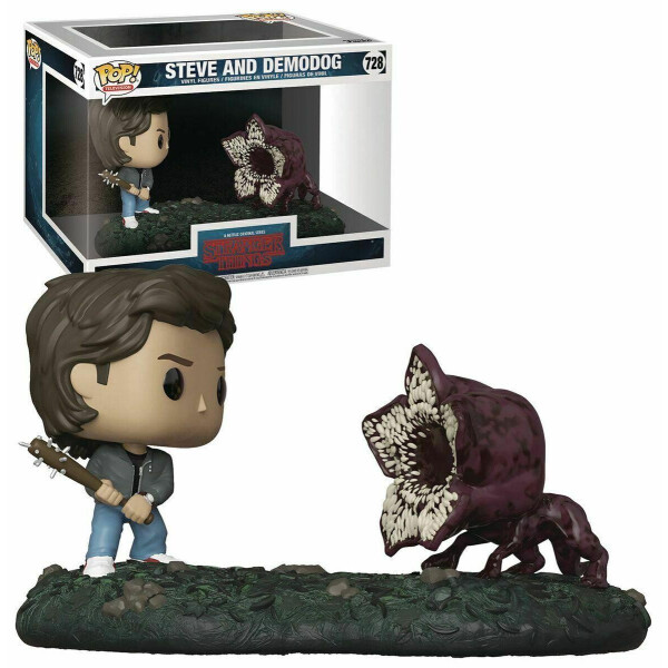 

Фигурка Funko Pop Фанко Поп Стив Харрингтон и Демогоргон Очень странные дела Steve and Demodog ST SD 728