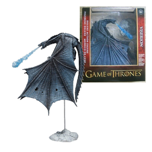 

Коллекционная модель Визерион Ледяной Дракон Игра Престолов Game of Thrones Viserion Ice Dragon Deluxe GW F V