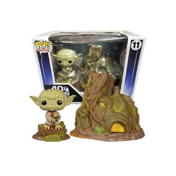 

Набор фигурок Funko Pop Фанко Поп Йода и его хижина на Дагобе Звездные войны SW Y 11