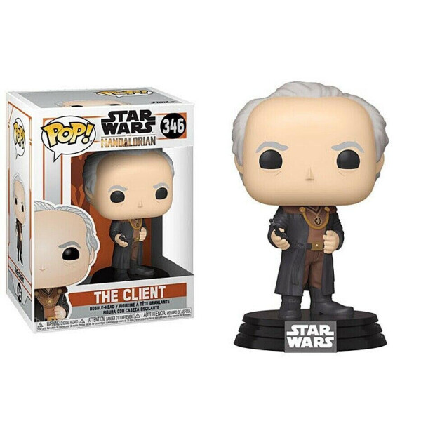 

Фигурка Funko Pop Фанко Поп The Client Star Wars Mandalorian Клиент Звёздные войны Мандалорец 10 см SW С 346