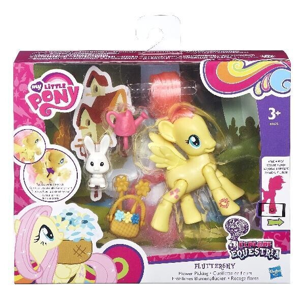 

Детская Игровая фигурка Для Девочек Флатершай с аксессуарами Explore Equestria My little pony Hasbro Хасбро