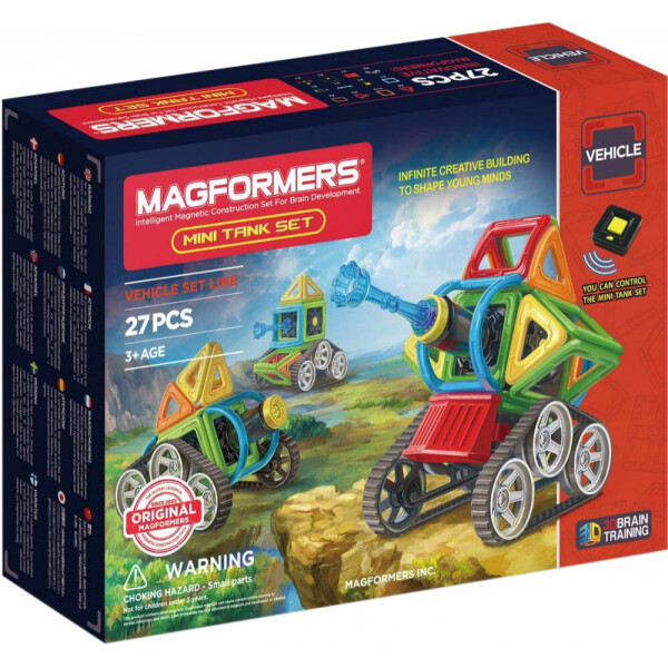 

Магнитный конструктор Magformers Mini Tank Set (707010)