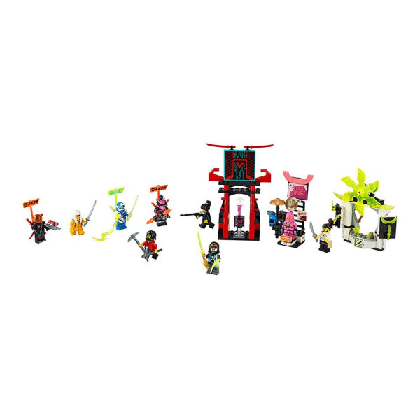 

Блочный конструктор LEGO NINJAGO Ярмарка геймеров (71708)