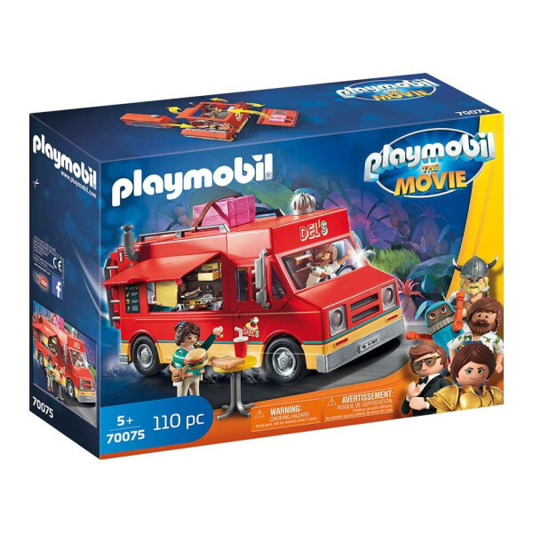 

Блочный конструктор Playmobil The movie Фаст фуд фургон Дела (70075)