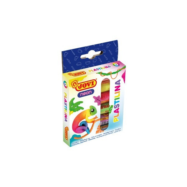 

Пластилин Jovi NEON 6 цветов по 15г (90/6F)