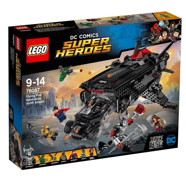 

Блочный конструктор LEGO Super Heroes DC Comics Нападение с воздуха (76087)