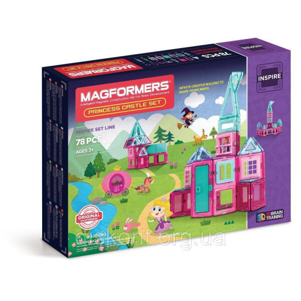 

Магнитный конструктор Magformers Princess Castle Set (704004)