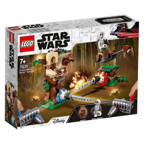

Блочный конструктор LEGO Star Wars Нападение на планету Эндор (75238)