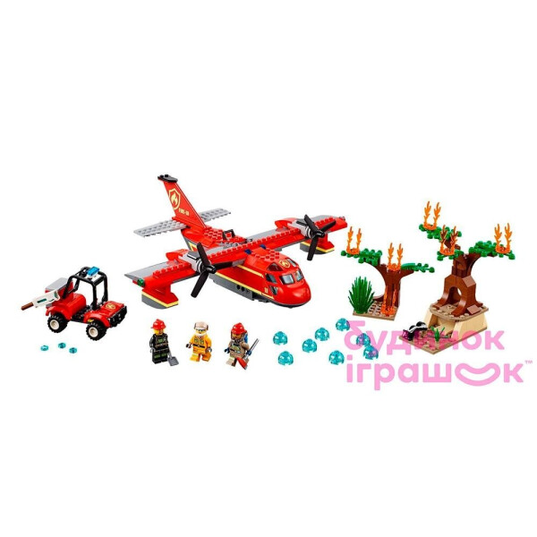 

Блочный конструктор LEGO City Пожарный самолет (60217)