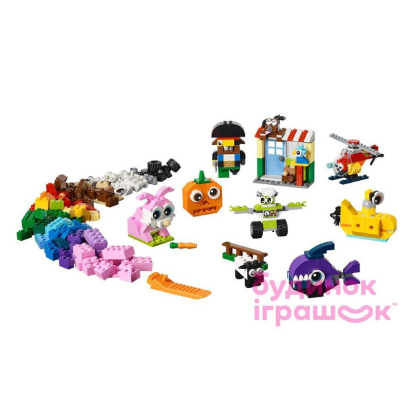 

Блочный конструктор LEGO Classic Кубики и глазки (11003)