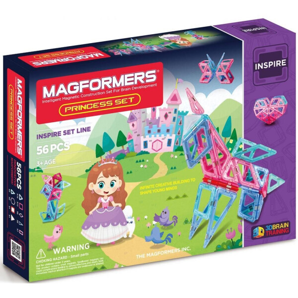 

Магнитный конструктор Magformers Прекрасная принцесса, 56 элементов (704003(63134))