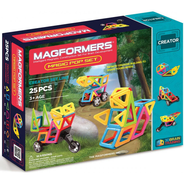 

Магнитный конструктор Magformers Magic Pop Set (популярное волшебство) (703005)