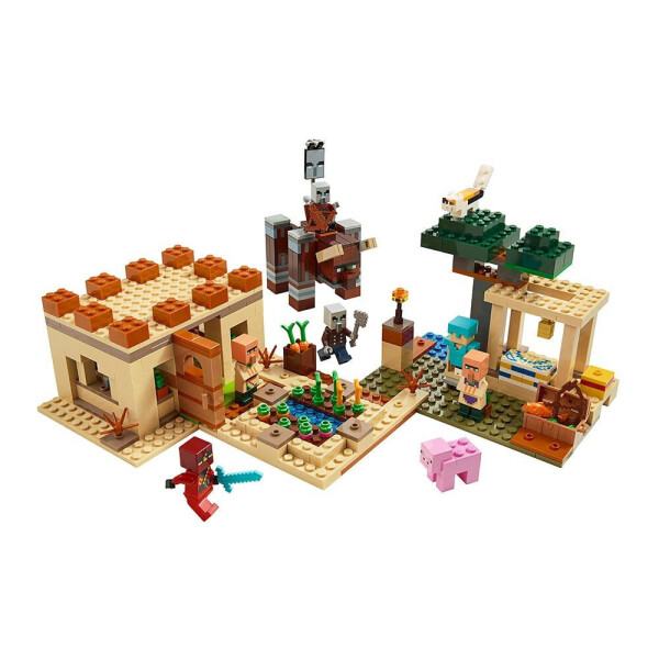 

Блочный конструктор LEGO Minecraft Патруль разбойников (21160)