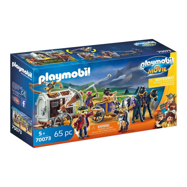 

Блочный конструктор Playmobil The movie Чарли и тюремная повозка (70073)