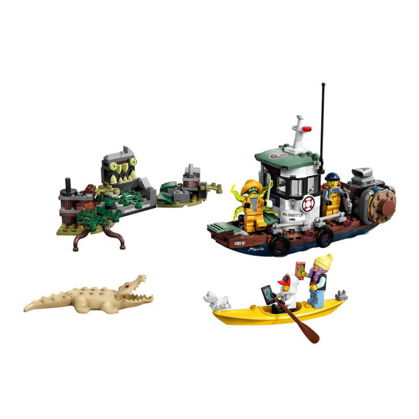 

Блочный конструктор LEGO Hidden Side Затонувшая лодка креветок (70419)