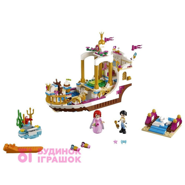 

Блочный конструктор LEGO Disney Королевский корабль Ариэль (41153)