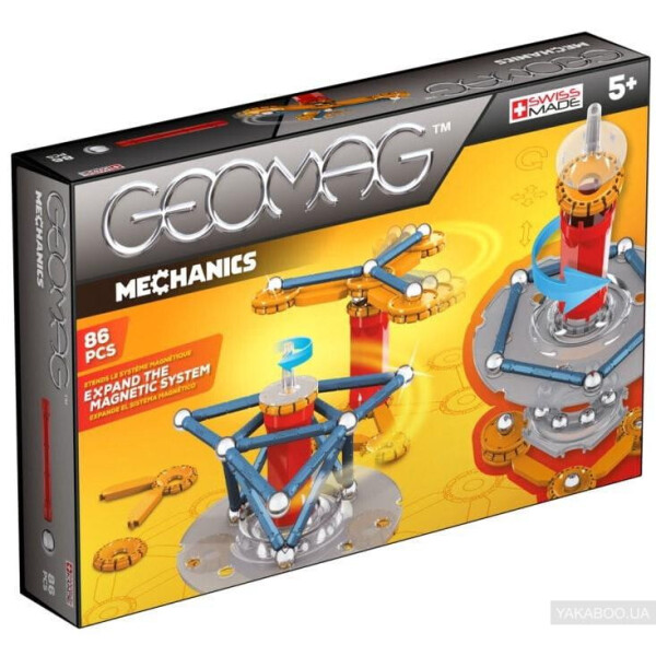 

Магнитный конструктор Geomag Mechanics 86 деталей (PF.530.721.00)