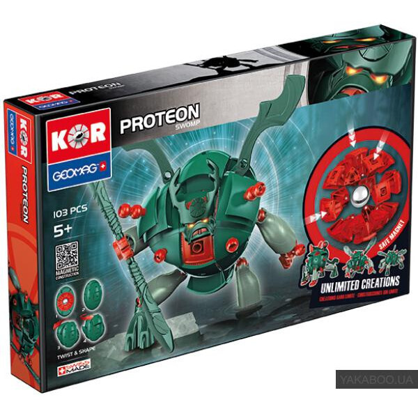

Магнитный конструктор Geomag Proteon Swomp (PF.800.632.00)