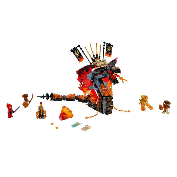 

Блочный конструктор LEGO NINJAGO Огненный клык (70674)