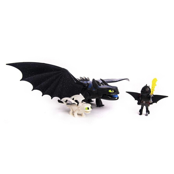 

Блочный конструктор Playmobil Hiccup and Toothless with Baby Dragon (70037)