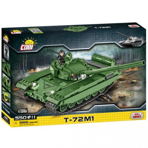 

Блочный конструктор Cobi Танк Т-72-М1 (COBI-2615)