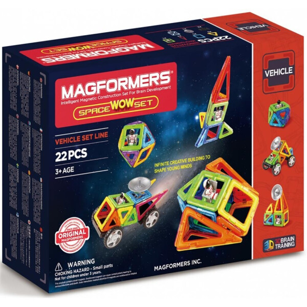 

Магнитный конструктор Magformers Space Wow Set 22 (707009)