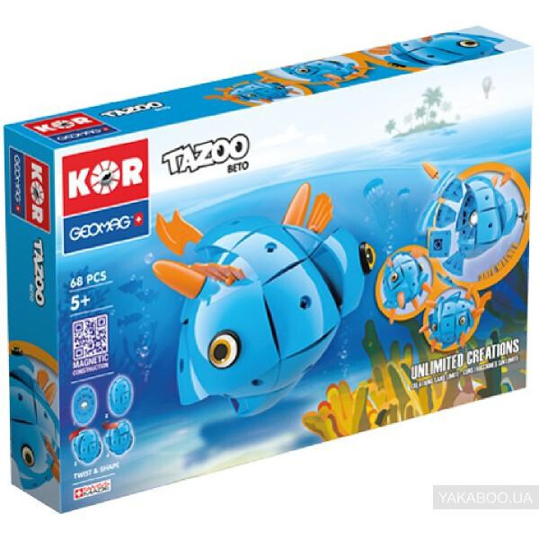 

Магнитный конструктор Geomag Tazoo Beto (PF.800.601.00)