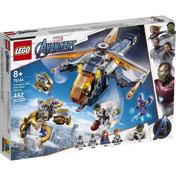 

Блочный конструктор LEGO Мстители: Спасение Халка на вертолёте (76144)
