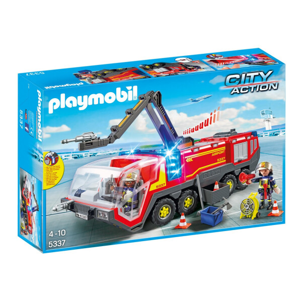

Блочный конструктор Playmobil Пожарная машина аэропорта (5337)