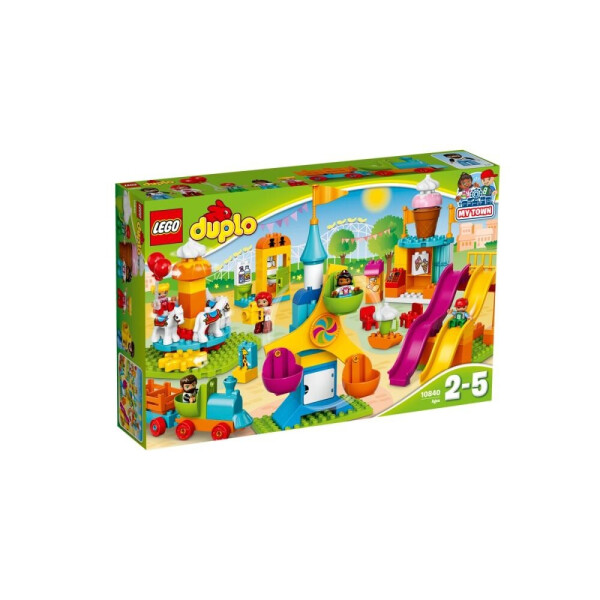 

Пластиковый конструктор LEGO DUPLO Большой парк аттракционов (10840)