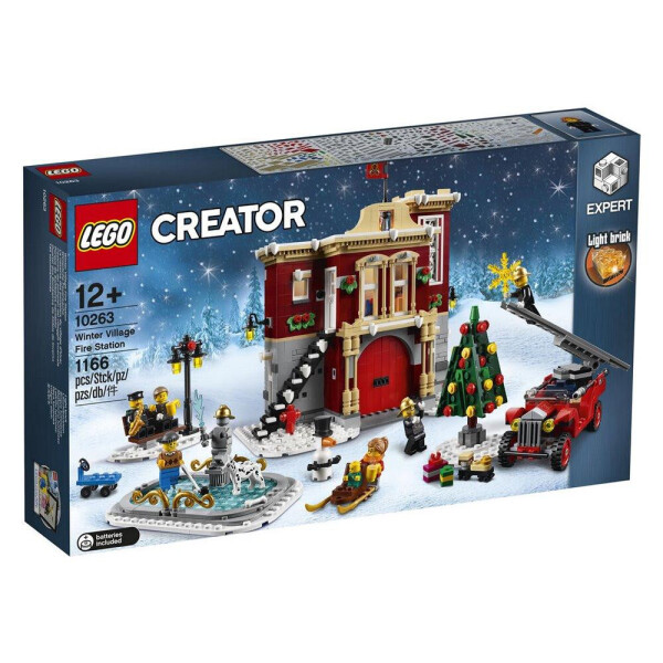 

Блочный конструктор LEGO Creator Новогодняя Пожарная Станция (10263)