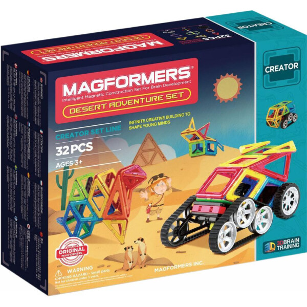 

Магнитный конструктор Magformers Desert Adventure Set (поход в пустыню) (703010)