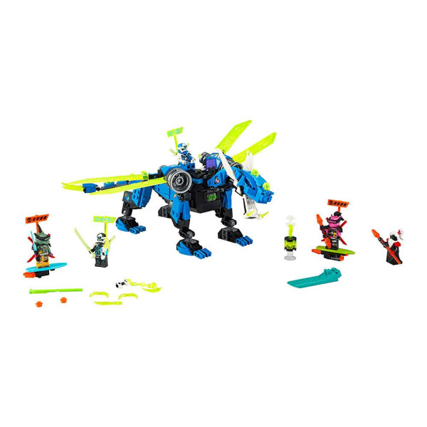 

Блочный конструктор LEGO NINJAGO Кибердракон Джея (71711)
