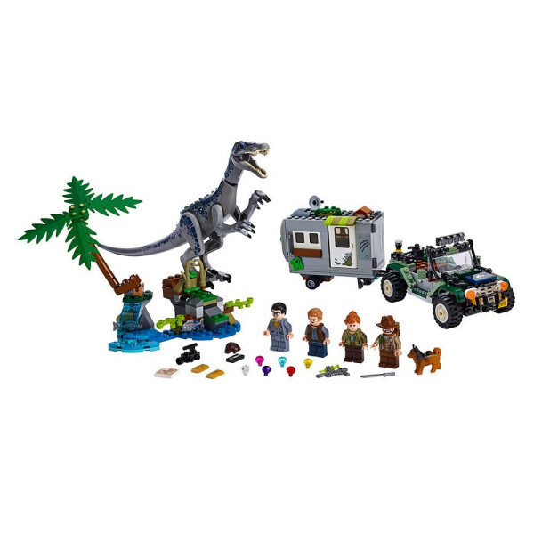 

Блочный конструктор LEGO Jurassic World Поединок с бариониксом Поиск сокровищ (75935)