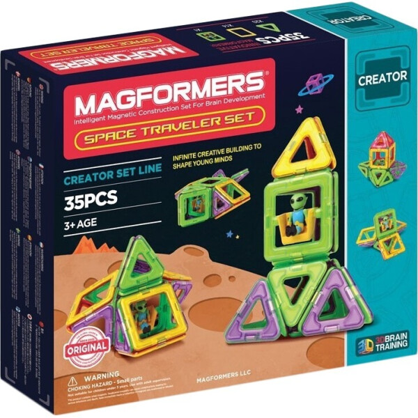 

Магнитный конструктор Magformers Super Traveler Set (космические путешествия) (703007)