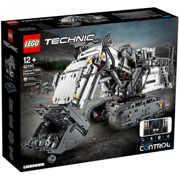 

Блочный конструктор LEGO TECHNIC Экскаватор Liebherr R 9800 (42100)
