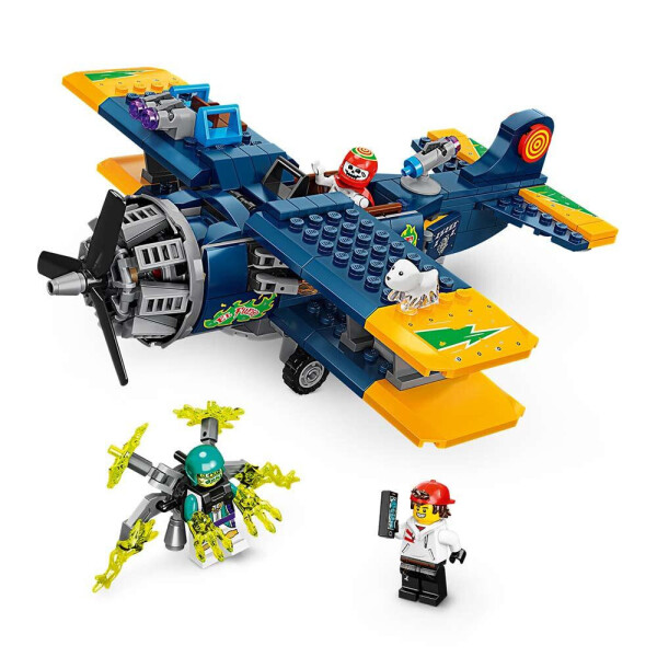 

Блочный конструктор LEGO Hidden side Трюковый самолёт Эль-Фуэго (70429)