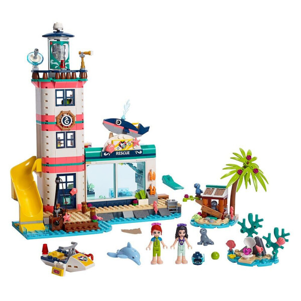 

Блочный конструктор LEGO Friends Спасательный центр на маяке (41380)