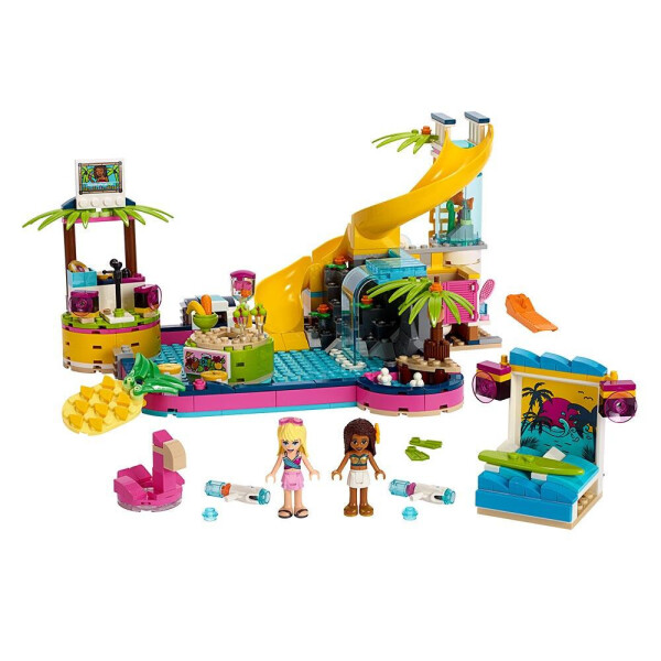 

Блочный конструктор LEGO Friends Вечеринка Андреа у бассейна (41374)