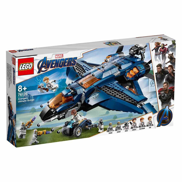 

Блочный конструктор LEGO Super Heroes Marvel Comics Модернизированный квинджет Мстителей (76126)