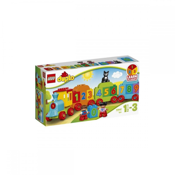

Пластиковый конструктор LEGO Duplo Поезд Считай и играй (10847)