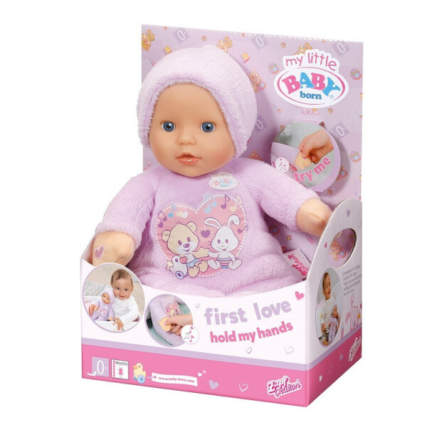 

Детская Игровая Музыкальная Мягконабивная Кукла Беби Бон 30 см My Little Baby Born First Love Zapf Creation
