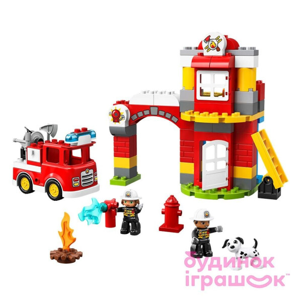 

Блочный конструктор LEGO DUPLO Пожарное депо (10903)