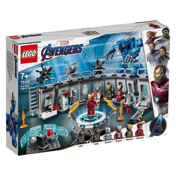 

Блочный конструктор LEGO Лаборатория Железного Человека (76125)