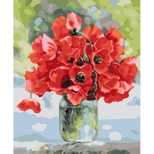 

Картина по номерам. Красочное лето 40*50см KHO3037