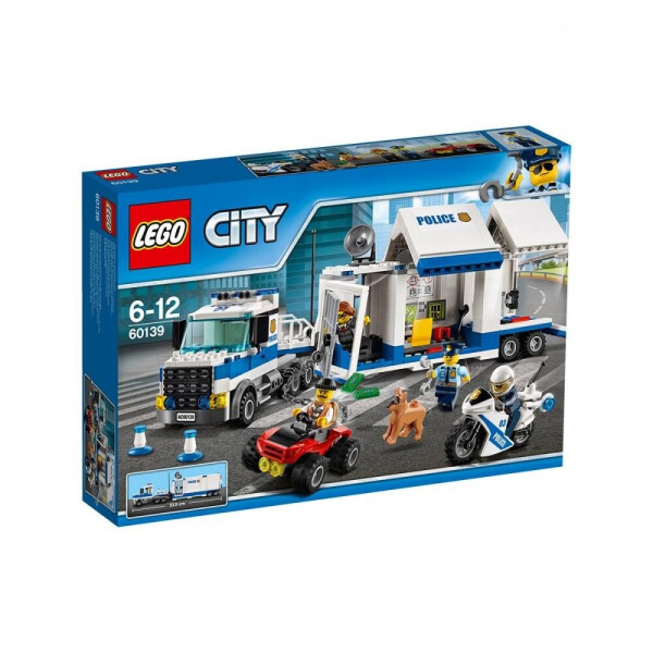 

Пластиковый конструктор LEGO City Мобильный командный центр (60139)