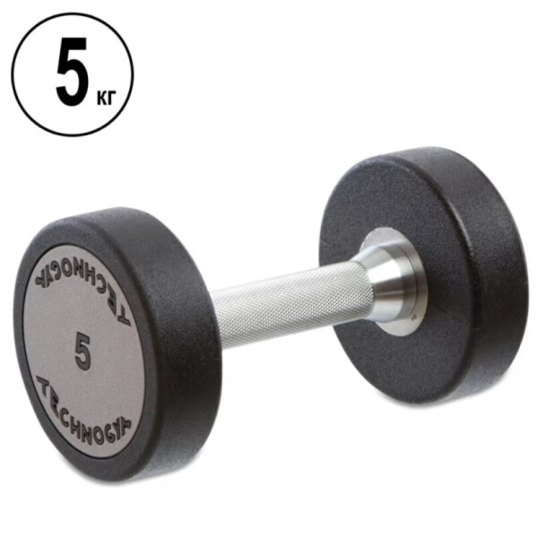 

Гантель цельная профессиональная TECHNOGYM 5кг 015140