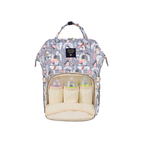 

Рюкзак-сумка для мам Sunveno Original Polar bear violett