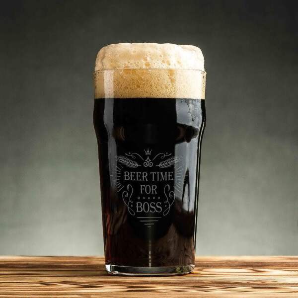 

Бокал для пива "Beer time for boss"