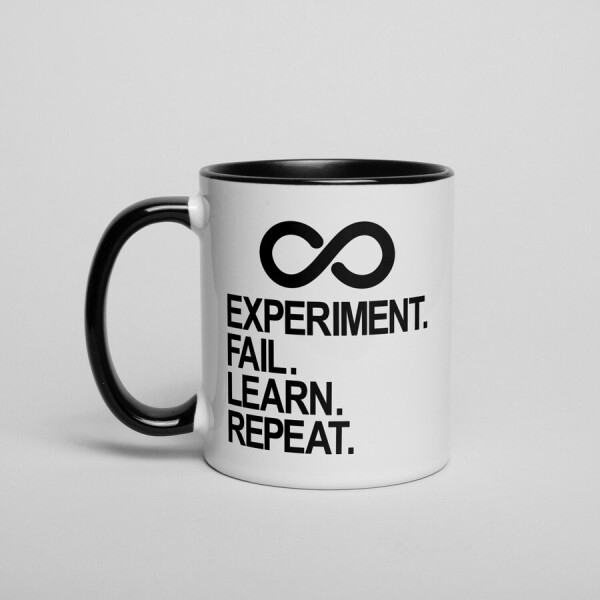 

Кружка "Experiment Fail Learn Repeat"